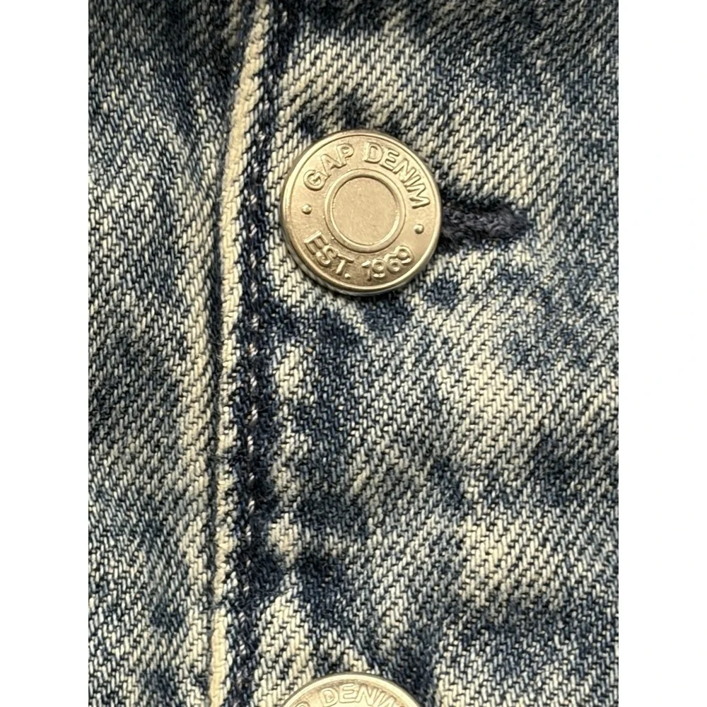 Baby Gap 6-12 Month Blue Denim Jacket NWT Snaps Pockets Fall/Winter/Boy/Girl